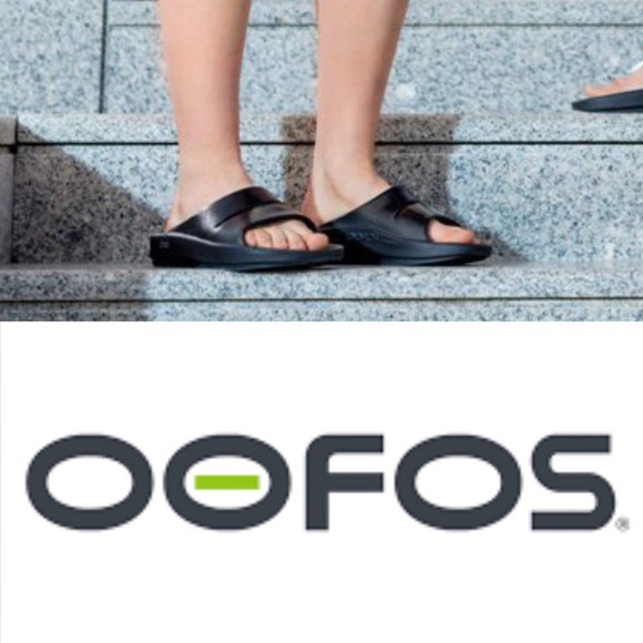 men's oofos slides
